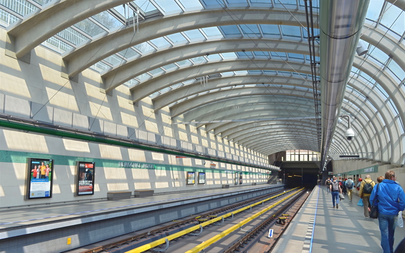 30 - The Nemocnice Motol metro station, which is the western terminus of Line A in the Prague Metro system, located in Prague 5